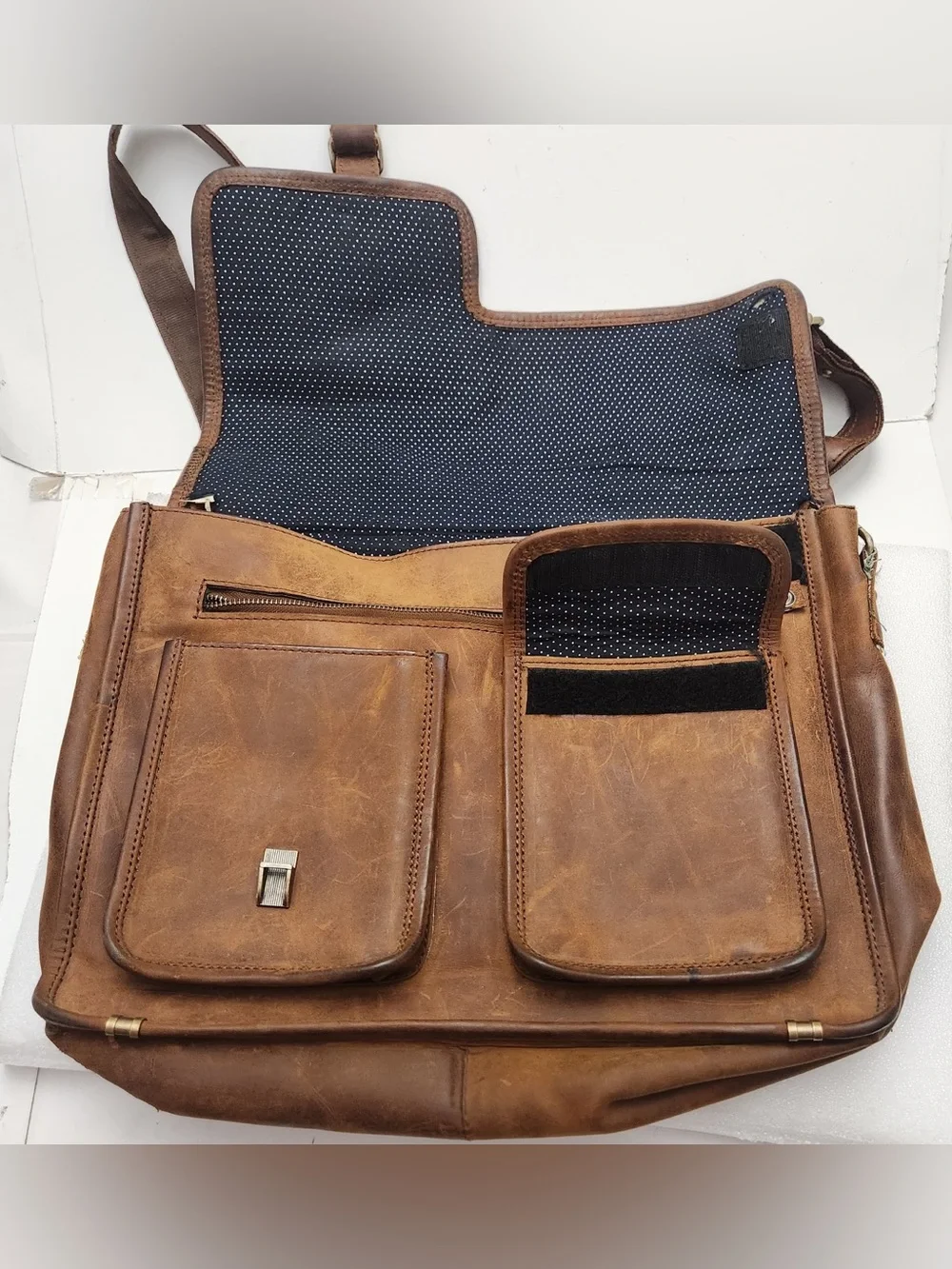 Classic Leather Satchel
